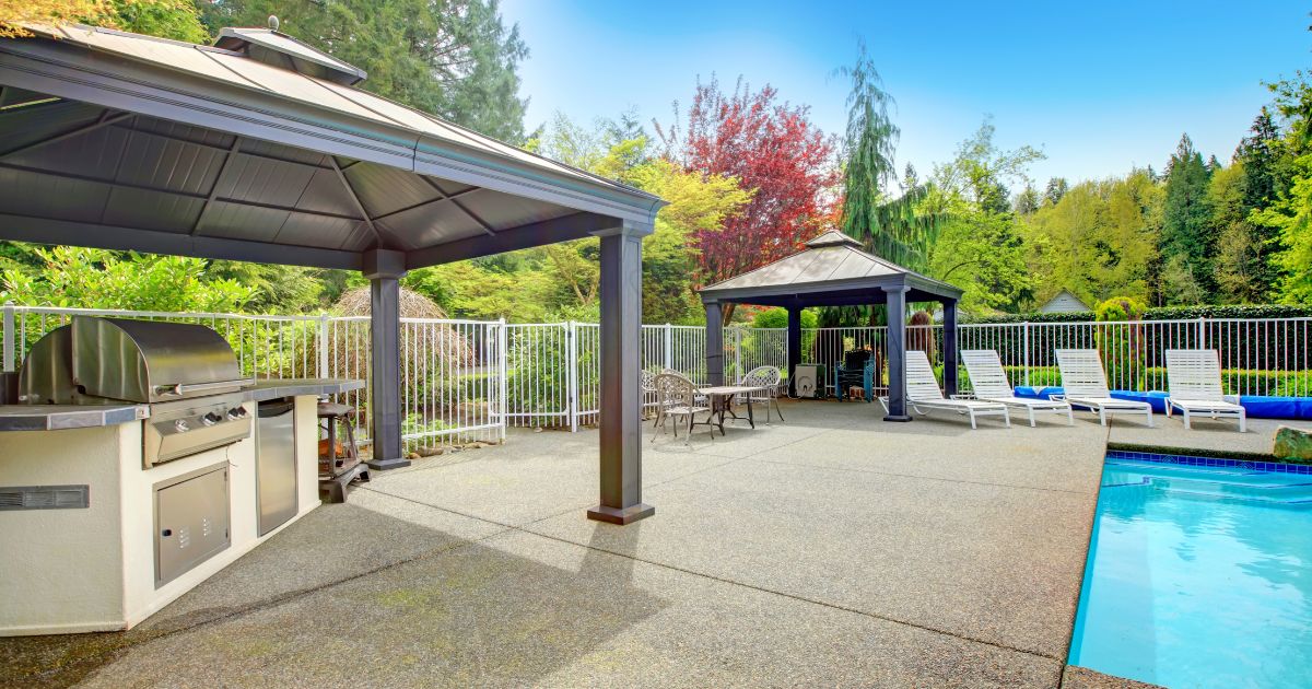 concrete driveway