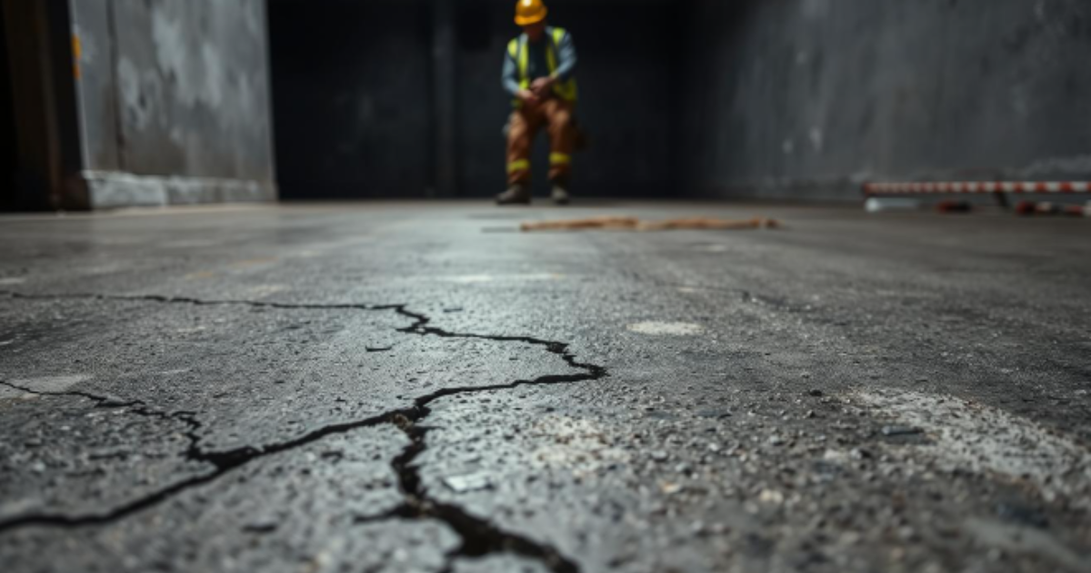 self leveling concrete