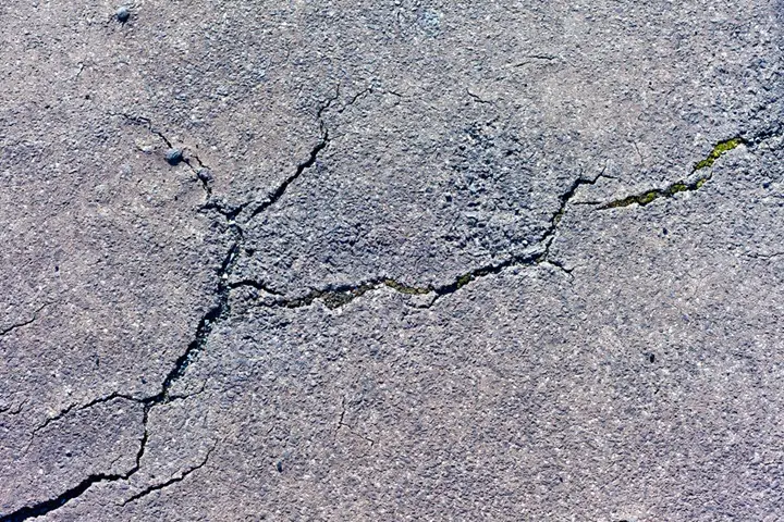 worn driveway