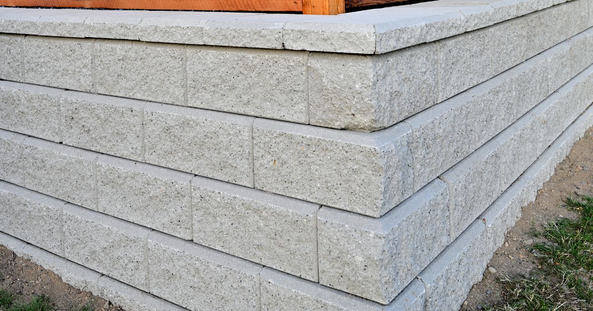 precast concrete retaining wall